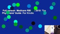 Full version  Medicare RBRVS 2018: The Physicians' Guide  For Kindle