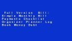 Full Version  Bill: Simple Monthly Bill Payments Checklist Organizer Planner Log Book Money Debt