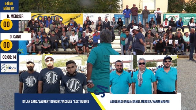 64ème Jacques lol DUBOIS vs D. MERCIER International de l'Olivier 2019 à Nyons