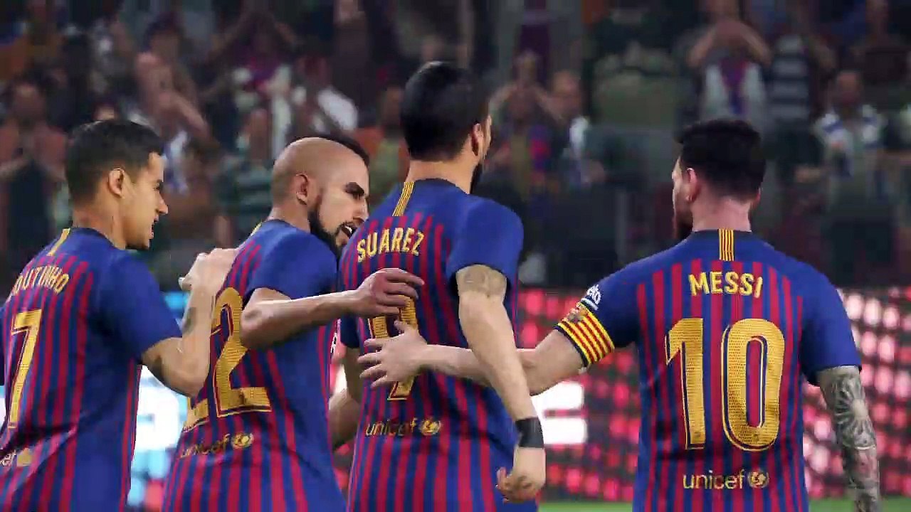 PRO EVOLUTION SOCCER 2019 Goal by Suarez