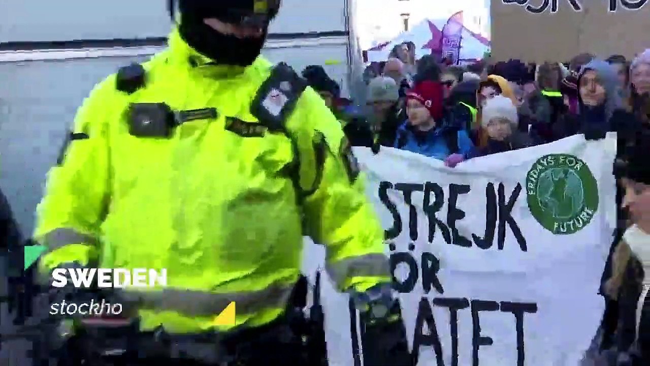 School strikes to continue until future saved, says Thunberg