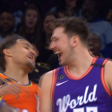 'What a shot!' - Doncic sinks half-court buzzer-beater