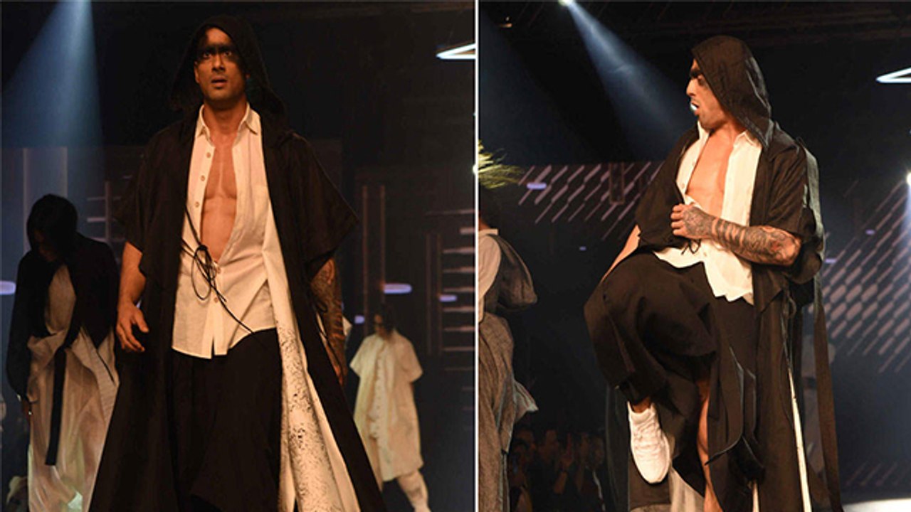 Lakme Fashion Week 2020 : Prateek Babbar Weird Look | Prateek Babbar Ramp walk | Boldsky