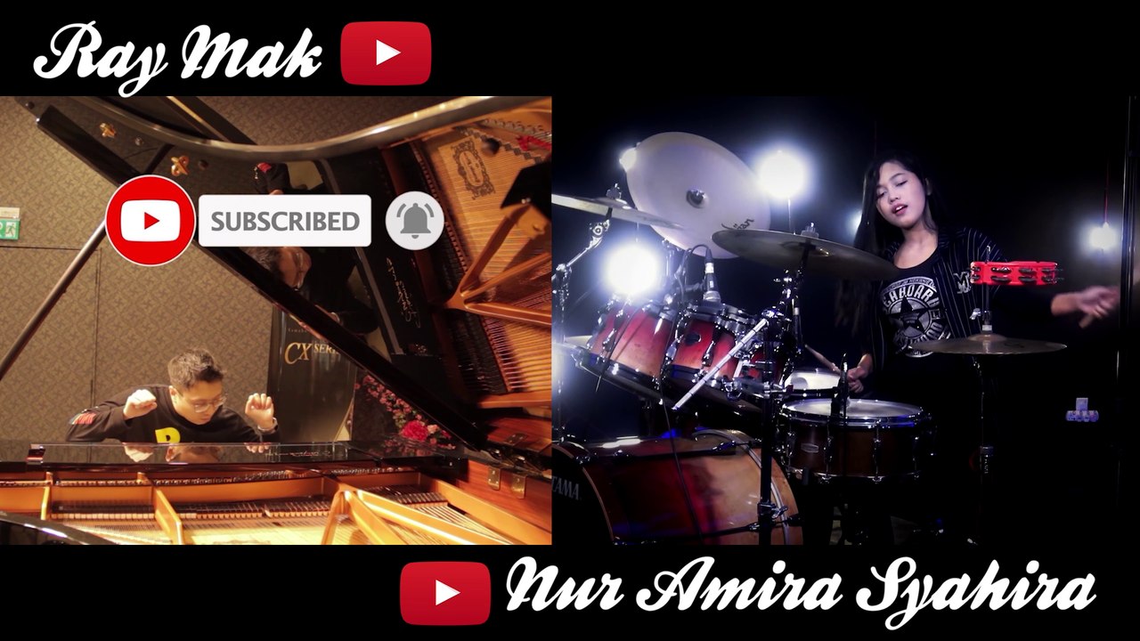 TONES AND I - DANCE MONKEY | Nur Amira Syahira X Ray Mak