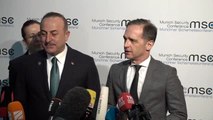 Dışişleri Bakanı Çavuşoğlu ve Almanya Dışişleri Bakanı Maas basın toplantısı (1) - MÜNİH