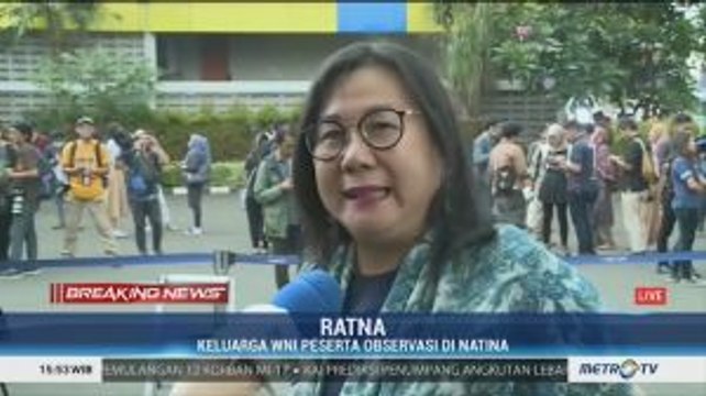 Pemulangan WNI dari Natuna Disambut Sukacita Keluarga