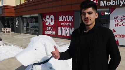 Kardan 'Kangal' yaptılar