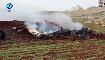 Fuerzas turcas derriban un helicóptero en la región siria de Idlib