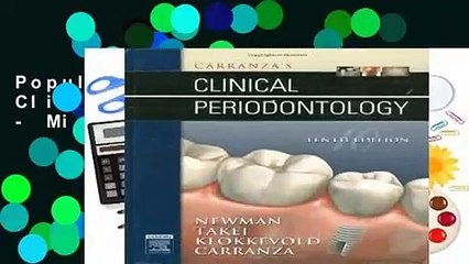 Popular Carranza s Clinical Periodontology - Michael G. Newman