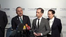 Dışişleri Bakanı Çavuşoğlu ve Almanya Dışişleri Bakanı Maas basın toplantısı (2) - MÜNİH
