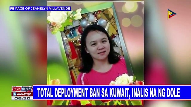 Total deployment ban sa Kuwait, inalis na ng DOLE