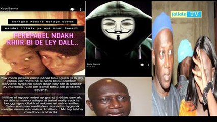 Menacé  par Kocc  de publier ses photos et vidéos  intimes  le ministre Serine Mbacke Ndiaye fait  un don