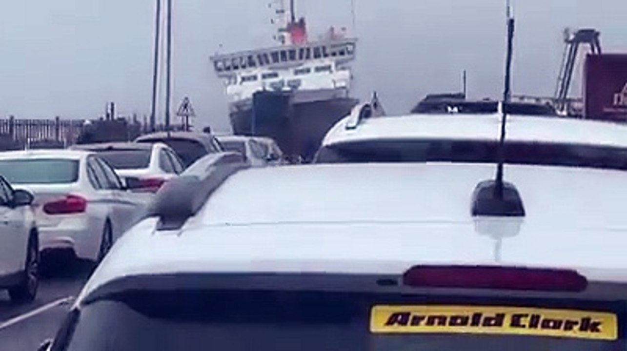 Rocking CalMac Ferry