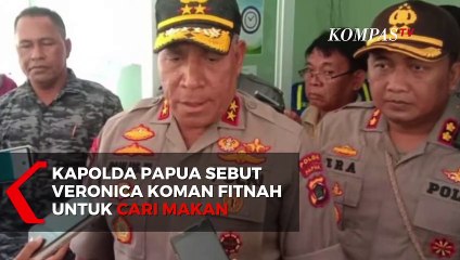 Kapolda Papua Sebut Veronica Koman Fitnah untuk Cari Makan