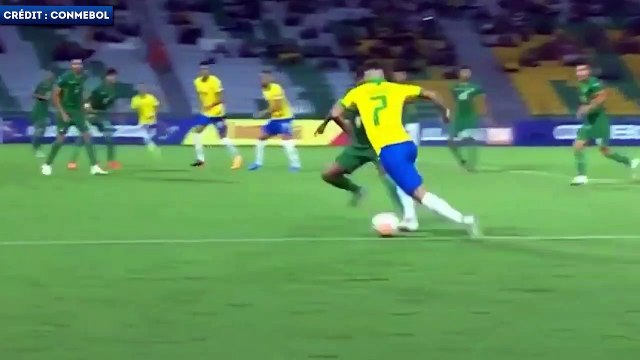 Les skills d'Antony avec le Brésil U23