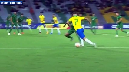 Les skills d'Antony avec le Brésil U23