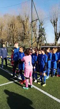 Vidéo rentrée des joueuses U13 avant le match