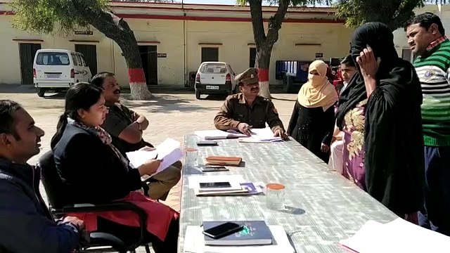 कैराना: एसडीएम की अध्यक्षता में कोतवाली में समाधान दिवस का आयोजन