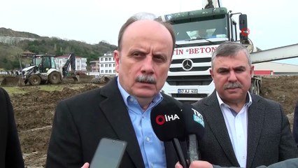 Mehmet Baykan ve Nazım Maviş statta incelemelerde bulundu