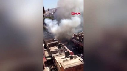 Hindistan'da havai fişek dükkanında yangın