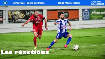 Réactions USLD - Bourg (J22)