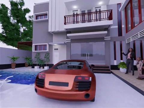 Desain rumah mewah