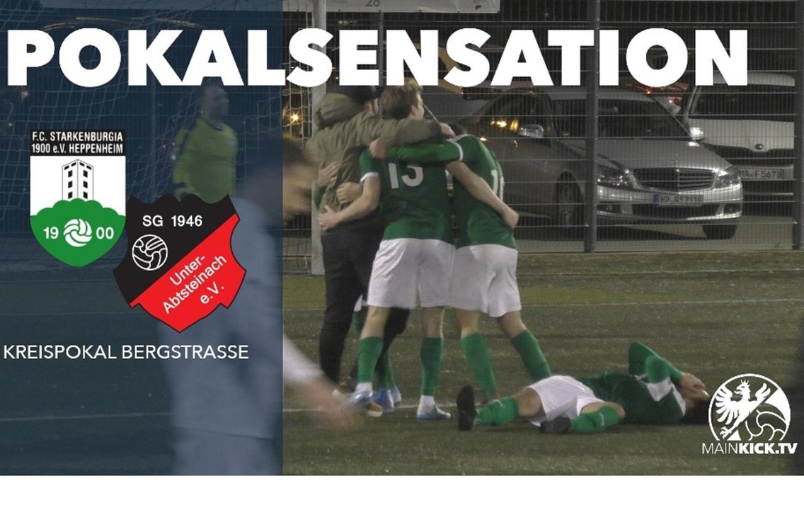 Florian Frölich schießt Starkenburgia ins Pokal-Halbfinale | FC Starkenburgia Heppenheim - SG Unter-Abtsteinach (Viertelfinale, Pokal)