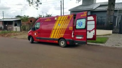 Mulher fica ferida ao cair de escada no Alto Alegre