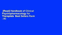 [Read] Handbook of Clinical Psychopharmacology for Therapists  Best Sellers Rank : #3