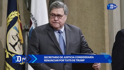 Secretario de Justicia consideraría renunciar por tuits de Trump | El Diario en 90 segundos