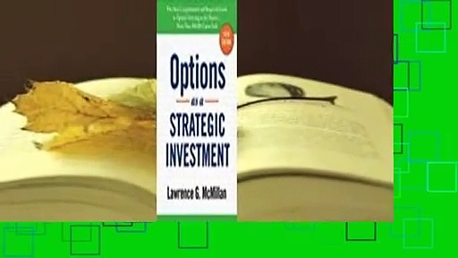 [Read] Options as a Strategic Investment Complete