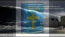 God is not a tsunami, but his strength is able to devastate your enemies! [Quotes and Poems]