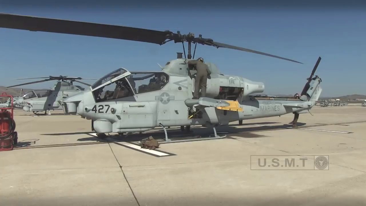 Military Weapons_ The Most Powerful in Action Helicopter Bell AH-1Z