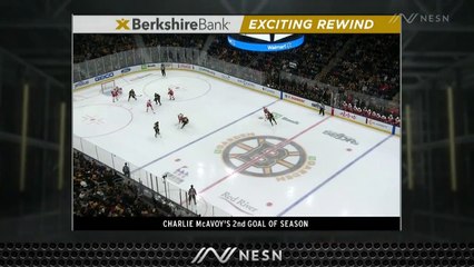 Charlie McAvoy Knots Score At One For Bruins Vs. Red Wings