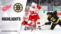 NHL Highlights | Bruins @ Red Wings 2/15/20