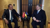- Çavuşoğlu, Ukrayna Eski Devlet Başkanı Poroşenko ile görüştü
