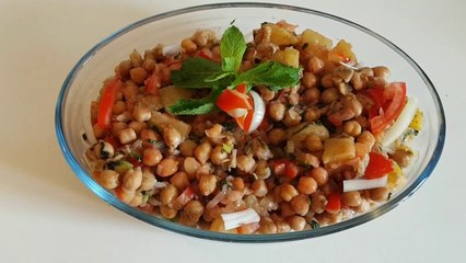 Cooked Chana chat  |  Chana Chat  |  چنا چاٹ  | chana chaat