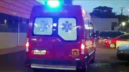 Homem se machuca ao trocar calha no Bairro Santa Cruz