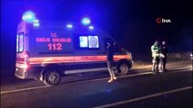 Tekirdağ'da trafik kazası: 2 yaralı