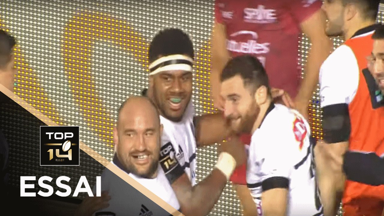 TOP 14 - Essai Vasil LOBZHANIDZE (CABCL) - Toulon - Brive - J15 - Saison 2019/2020