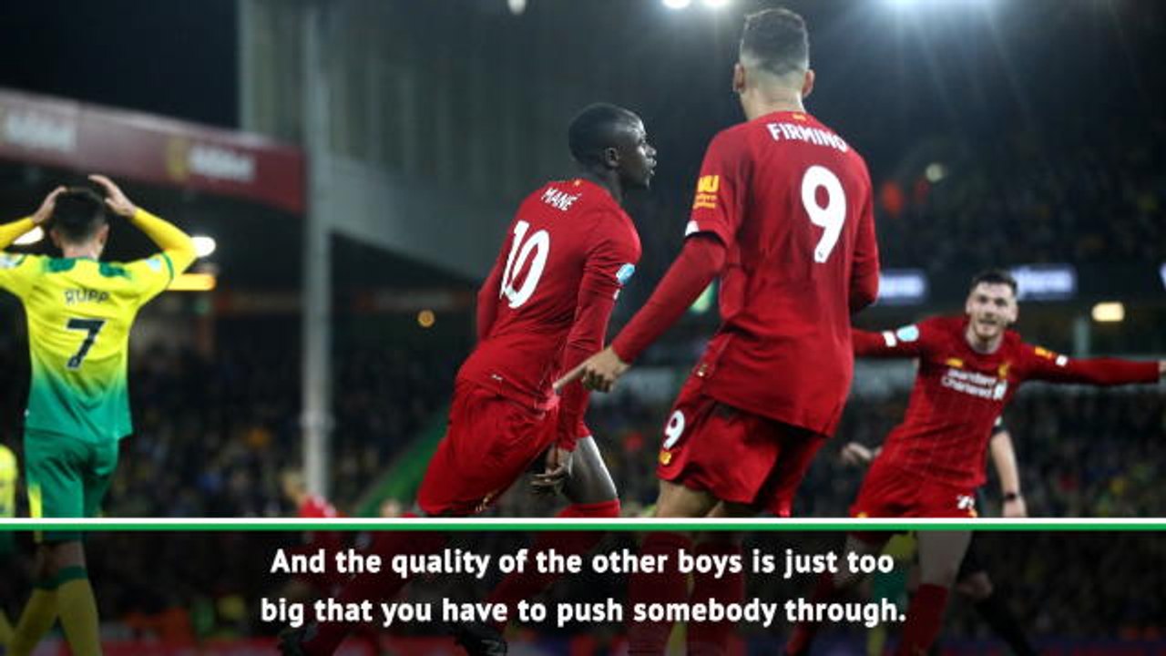 Klopp lauds Mane's qualities as match-winning substitute