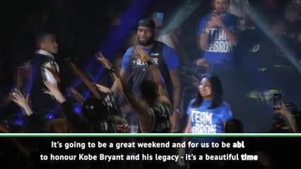 LeBron to honour Kobe in All-Star Game