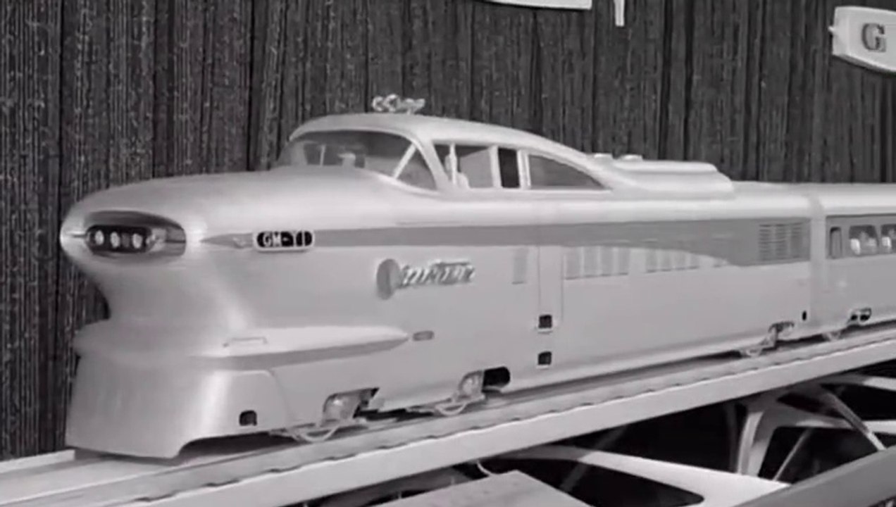 Mуsтеriеş aт тне Мuşеuм 01 #05: Aerotrain (GM, 1955, USA, 1/2, EN)