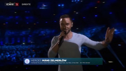 Télécharger la video: Måns Zelmerlöw ~ Heroes | Opening act | Eurovision Song Contest 2016 | DRTV @ DR1 @ Danmarks Radio