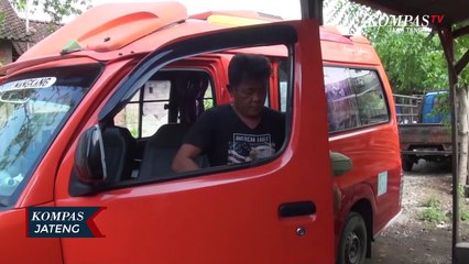 Sopir Angkot Ajak Bayinya Saat Bekerja