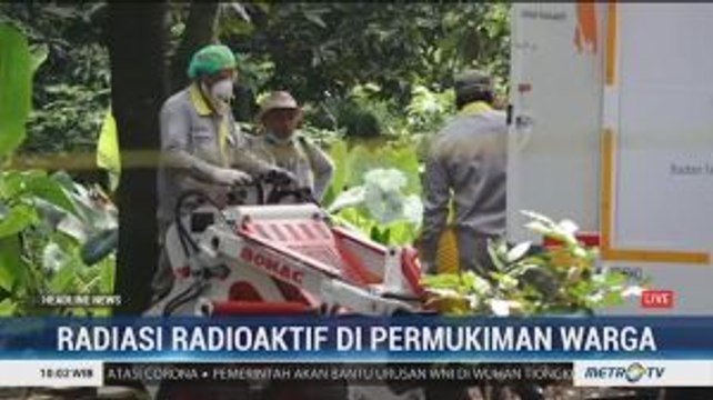BATAN Angkat Serpihan Radioaktif di Area Perumahan Tangsel