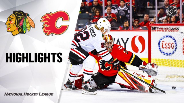 Calgary Flames vs. Chicago Blackhawks - Game Highlights