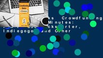 About For Books  Crowdfunding Basics in 30 Minutes: How to Use Kickstarter, Indiegogo, and Other