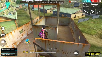 Solo Rank Push Survive 8 Kills Gameplay - Garena Free Fire