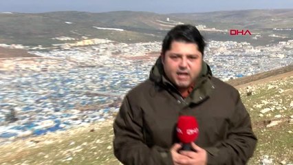Suriye idlib'te 1.5 ayda 1 milyon 200 bin suriyeli evini terk etti